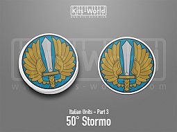 Kitsworld SAV Sticker - Italian Units - 50° Stormo 